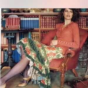 Rare Odille 2005 Anthropologie Eastbourne Skirt